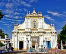 Angels Church Temple in Pondicherry